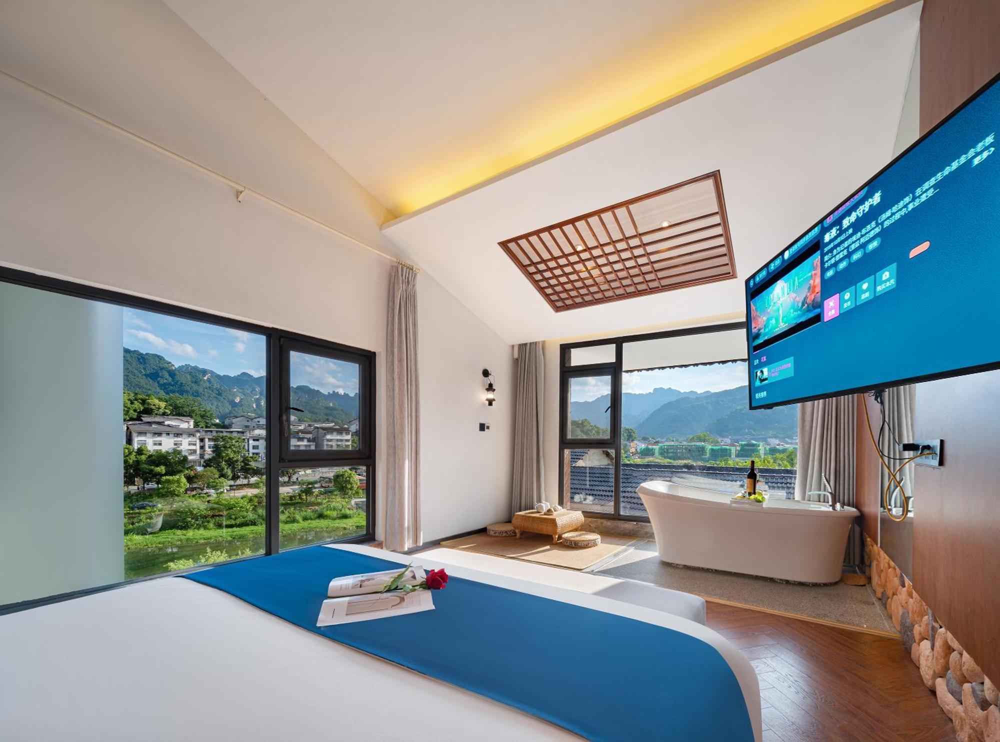 Erside Peak Lodge Zhangjiajie Wulingyuan National Park Жангжиаже Екстериор снимка